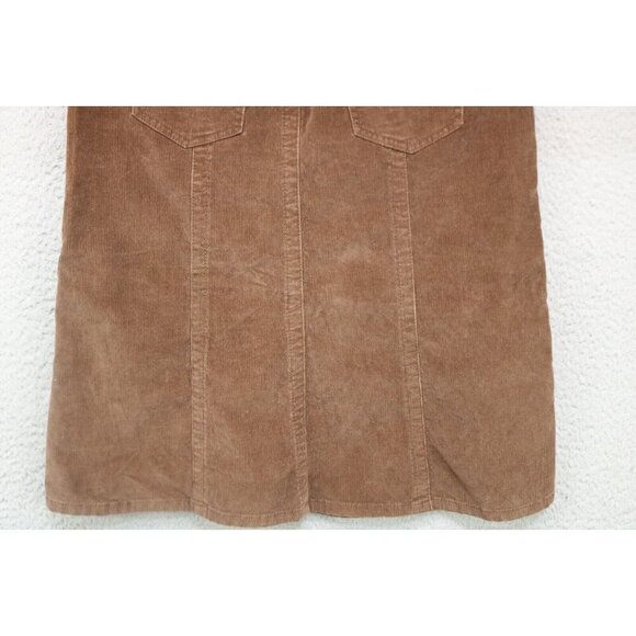 Eddie Bauer Brown Corduroy Skirt-Size 2-Pockets-Country-Minimalist - Picture 8 of 10